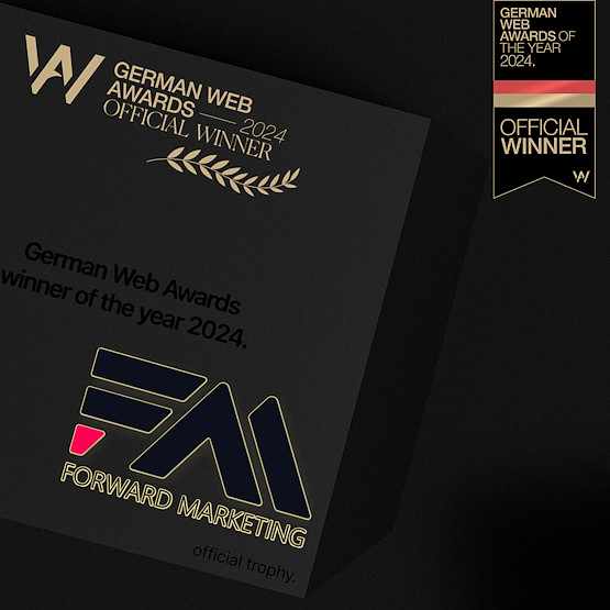 Forward-Marketing-Winner-German-Web-Award-2024-Werbeagentur-Erfurt-Dermbach-Thueringen